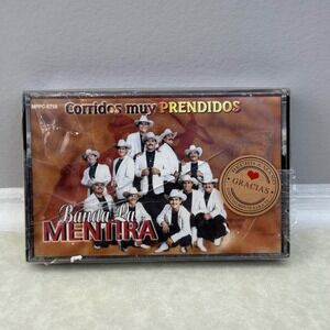 Banda La Mentira: Corridos Muy Prendidos (Cassette‎ Tape 2000 Fonovisa) Sealed
